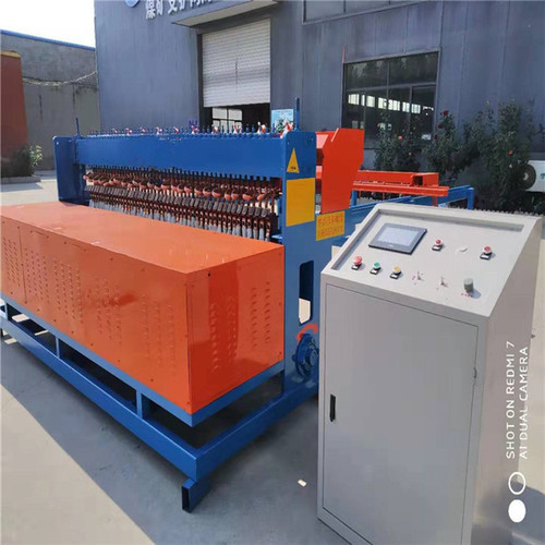 Orange & Blue Construction Of Manual Wire Threading Machine