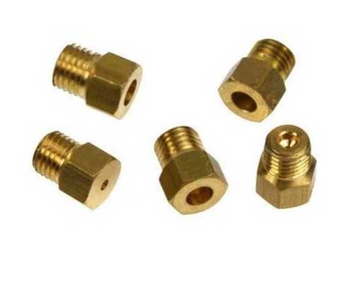 Gold Plating Brass LPG Jets