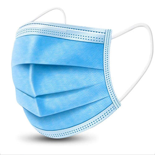 Blue 3Ly Disposable Face Mask