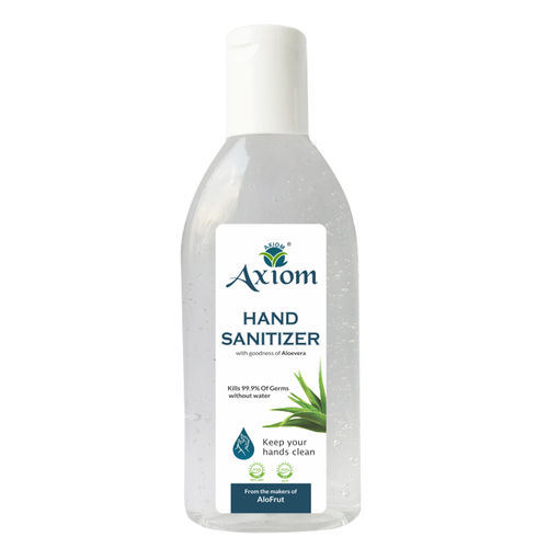 Axiom Hand Sanitizer 100ml- Enriched with Aloevera, Neem and Haldi