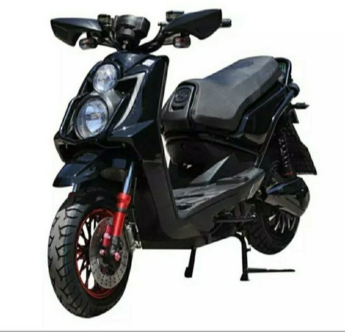 Black Battery Operated Electric Scooters - Top Speed: 45A Km/H