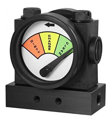 Electrical Type Filter Clogging Indicator - Brass Body, Transparent Nylon Base, 1-150 Micron Filtration Accuracy | IP65 Rated for Industrial Applications