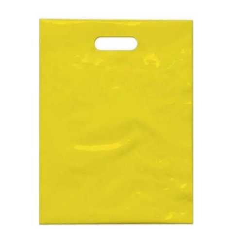 Yellow Color Plastic Carry Bags