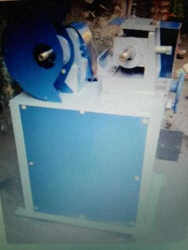 White And Blue Electric Powered Automatic Grade Pipe Polishing Machine