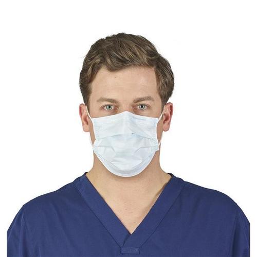 Face Mask Earloop Procedural Anti-Fog Astm Level 1 Blue Age Group: Suitable For All Ages