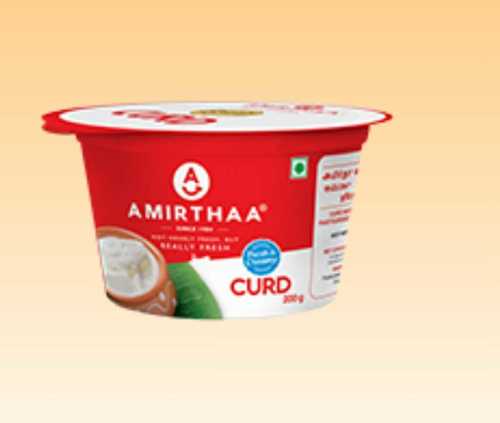 Fresh Dairy Cup Curd - 200 G Age Group: Children