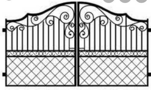 Metal Fancy Grill Gates