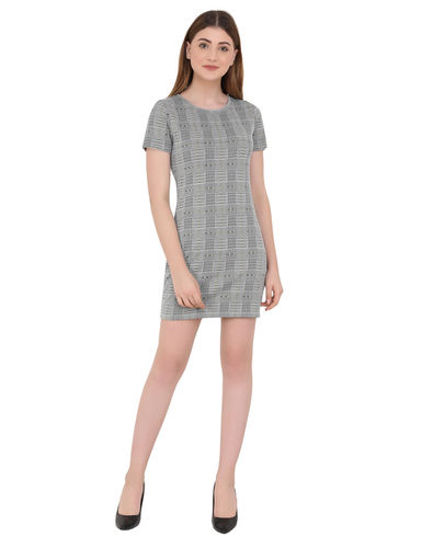 Heather Grey Dress - Long Sleeve Bodycon Dress - Knit Mini Dress - Lulus