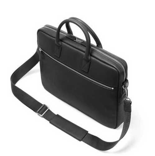 Designer Black Leather Bag