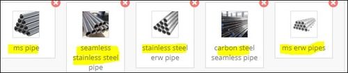 Durable MS ERW Pipe