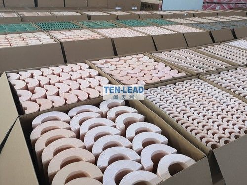 Pink Phenolic Foam Pipe Insulation