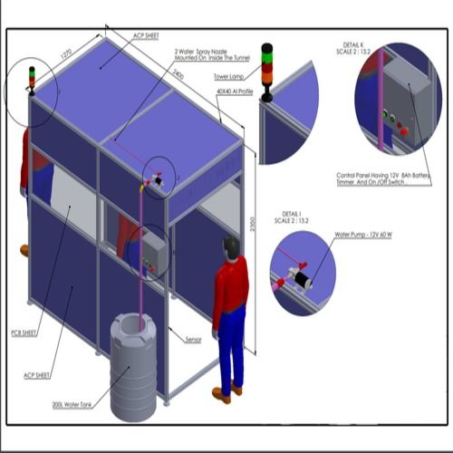 Sanitization Booths For Public Spaces