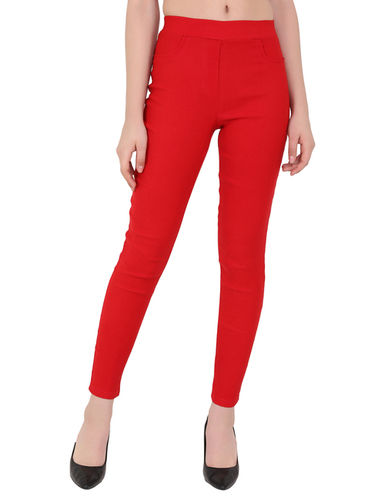 Buy SHES STUNNING RED PANTS for Women Online in India