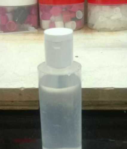 Transparent Flip Top Empty Bottles With For Sanitizer Packaging