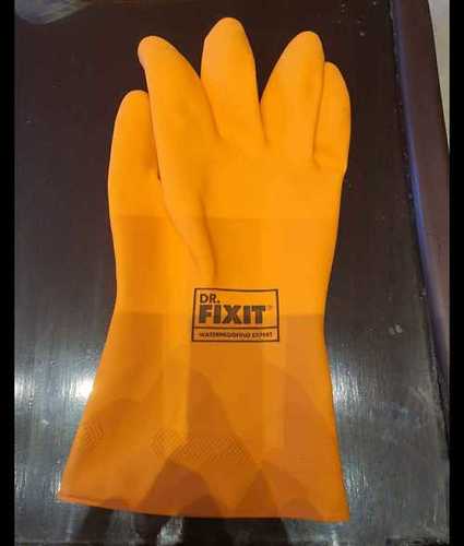 Full Finger Safety Rubber Hand Gloves