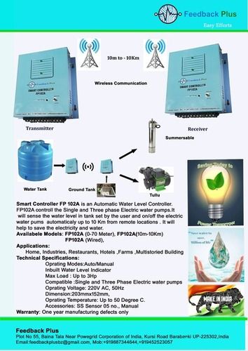 Automatic Water Level Controller Application: Home