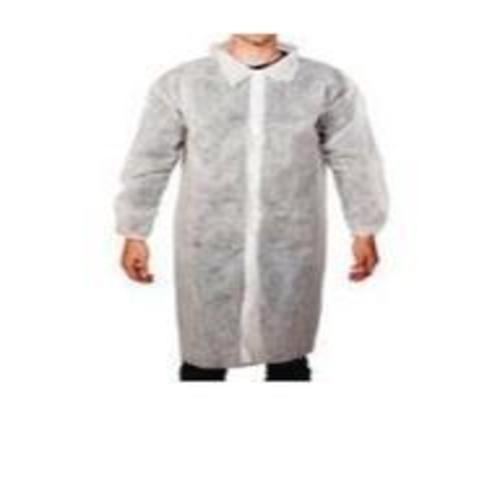 Blue Disposable Cotton Lab Coat