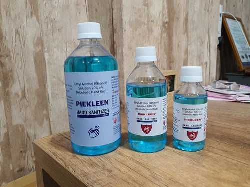 Piekleen Hand Sanitizer Gel & Liquid Age Group: Suitable For All Ages