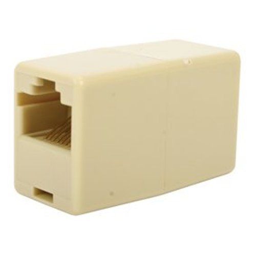 RJ Lan Cable Connecting Coupler - Brass, Copper, Iron, Multi Color | Wired Ethernet Support for Telephone, Computer, Workstation, Server