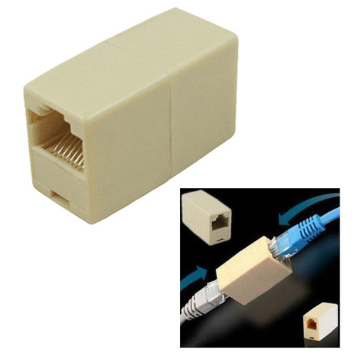 Rj Lan Cable Connecting Coupler