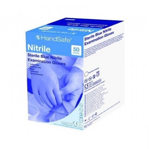 Various Gs690 Sterile Powder Free Nitrile Examination Gloves