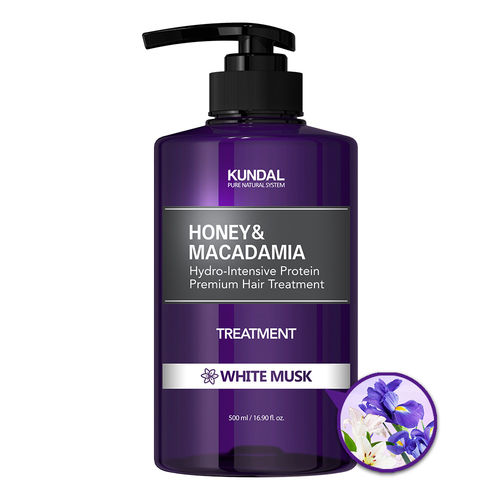 Kundal Honey And Macadamia Hydro Intensive Protien Premium Hair Treatment White Musk 500Ml Gender: Female