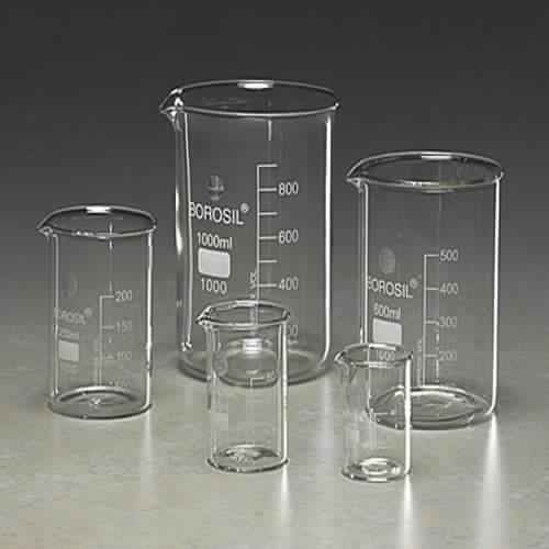 Round Glass Beaker For Laboratory