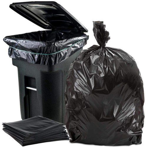 Black Colour Biodegradable Garbage Bags Hardness: Soft