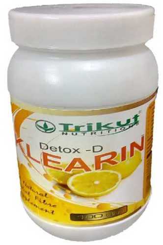 Detox D Protein Supplement Dosage Form: Powder