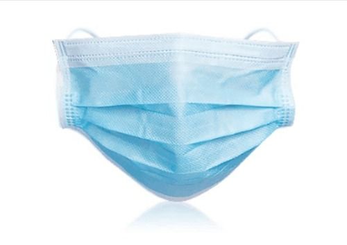 Blue Disposable Face Mask For Adult