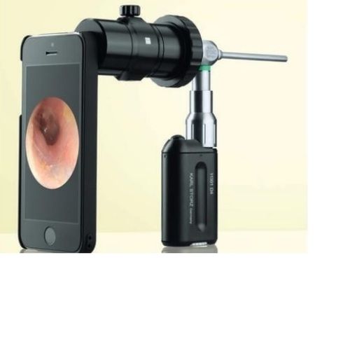 Black Medical Endoscope Optical Adapter