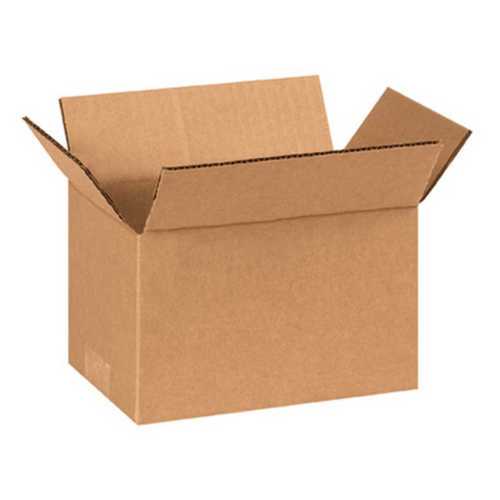 Brown Plain Corrugated Paper Box