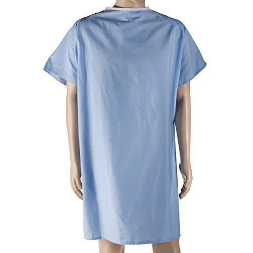 Pure Polyester Blue Patient Surgical Gown