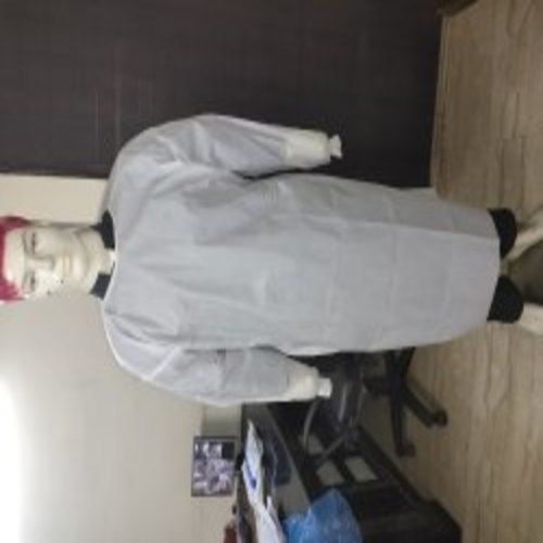 Ot Uniform White Sms Laminated Gown