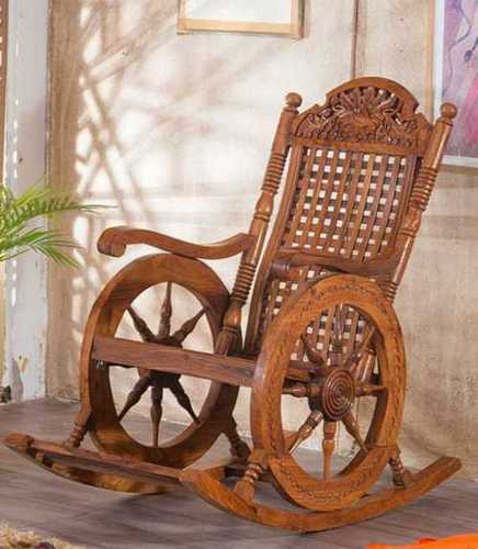 Antique Rocking Wooden Chair Home Furniture