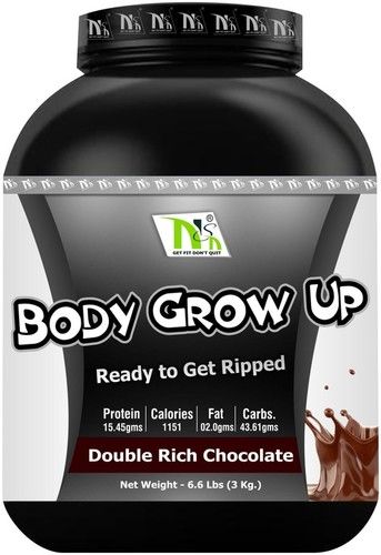  BODY GROW UP प्रोटीन पाउडर 3 Kg