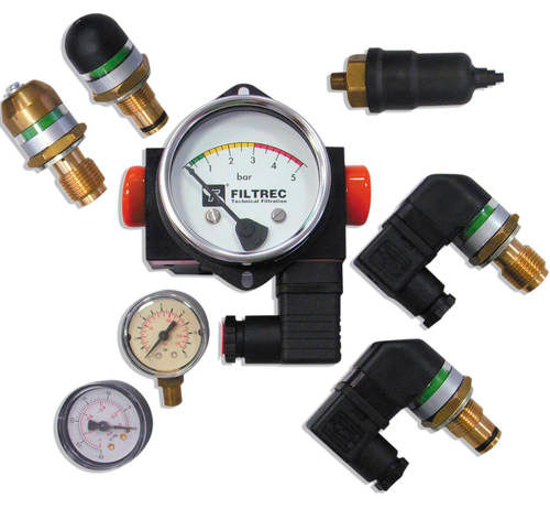 Clogging Indicator Used For Monitoring The Filter Element Condition Supply Voltage: 230 Volt (V)