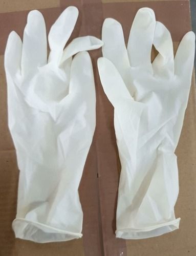 Plain White Color Household Gloves