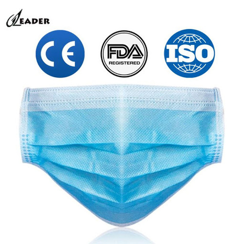 3 Ply Nonwoven Medical Face Mask Gender: Unisex