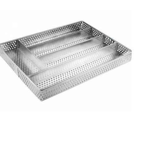 Silver Seat Cutlery Basket For Kitchen