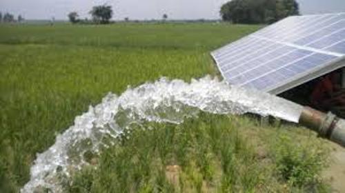 Mild Steel Solar Water Pump For Agriculture