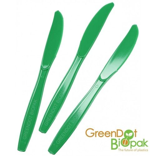 Green 100% Compostable Knives