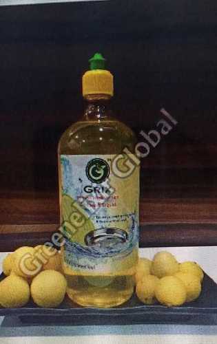 Green Fully Transparent Dishwashing Liquid