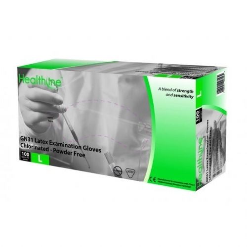 Gn31 Powder Free Chlorinated Latex Gloves