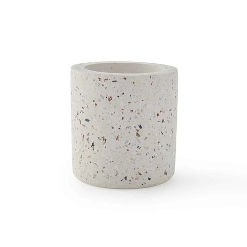 Concrete Terrazzo Holder, Planter Dimensions: 130 Height: 125 Millimeter (Mm)