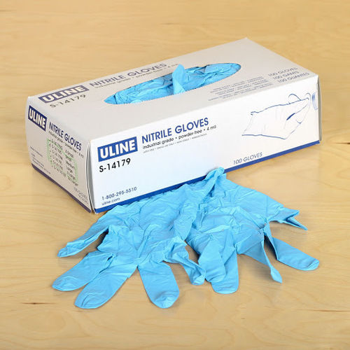 Skin Friendly Nitrile Gloves Size: Large