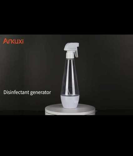 Transparent Portable Disinfectant Generator