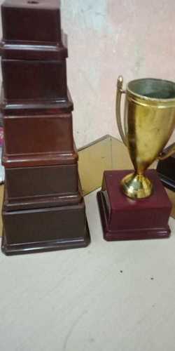Brown Wooden Trophy Base at Rs 150 in Kolkata
