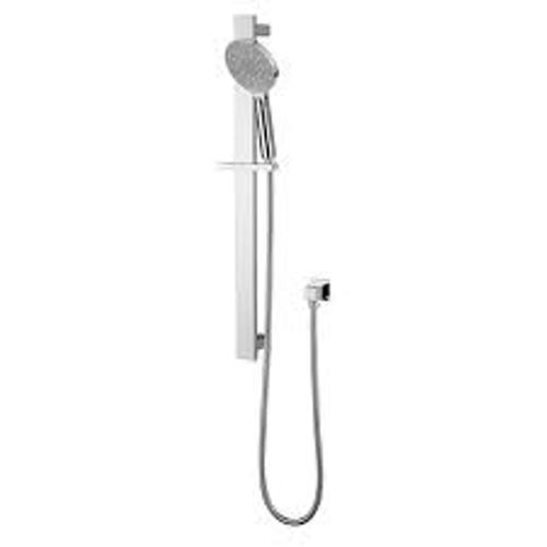 Bathroom Sliding Shower Set - Stainless Steel & Brass, Polished Chrome Finish | Modern Classic Style, Single Handle, Round/Square/Rectangular Shape, 3 or 5 Functions, 5-Year Warranty