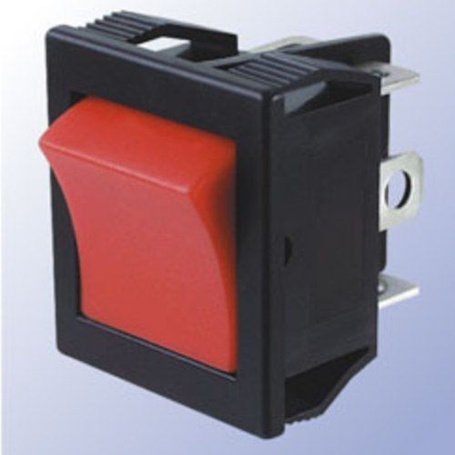 Red And Black Esr2101 6A 01 01 B Rocker Switch